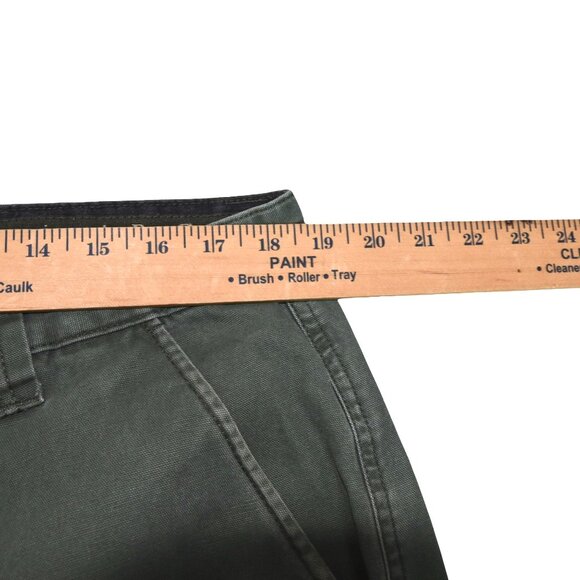 Boy Scouts of America Green Uniform Canvas Cargo Shorts Size 38 Outdoor Workwear - Picture 5 of 8